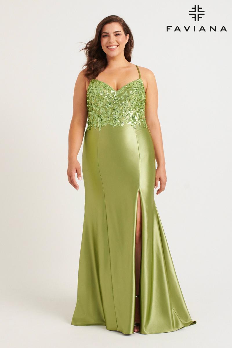 Faviana Plus Sizes Style Number 9563 - 3