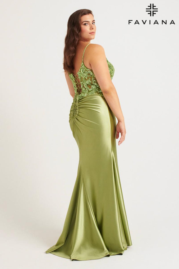 Faviana Plus Sizes Style Number 9563 - 2