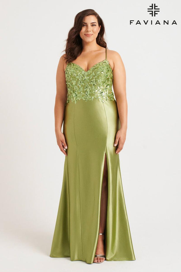 Faviana Plus Sizes Style Number 9563 - 1