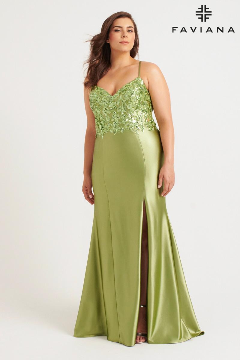 Faviana Plus Sizes Style Number 9563 - 4