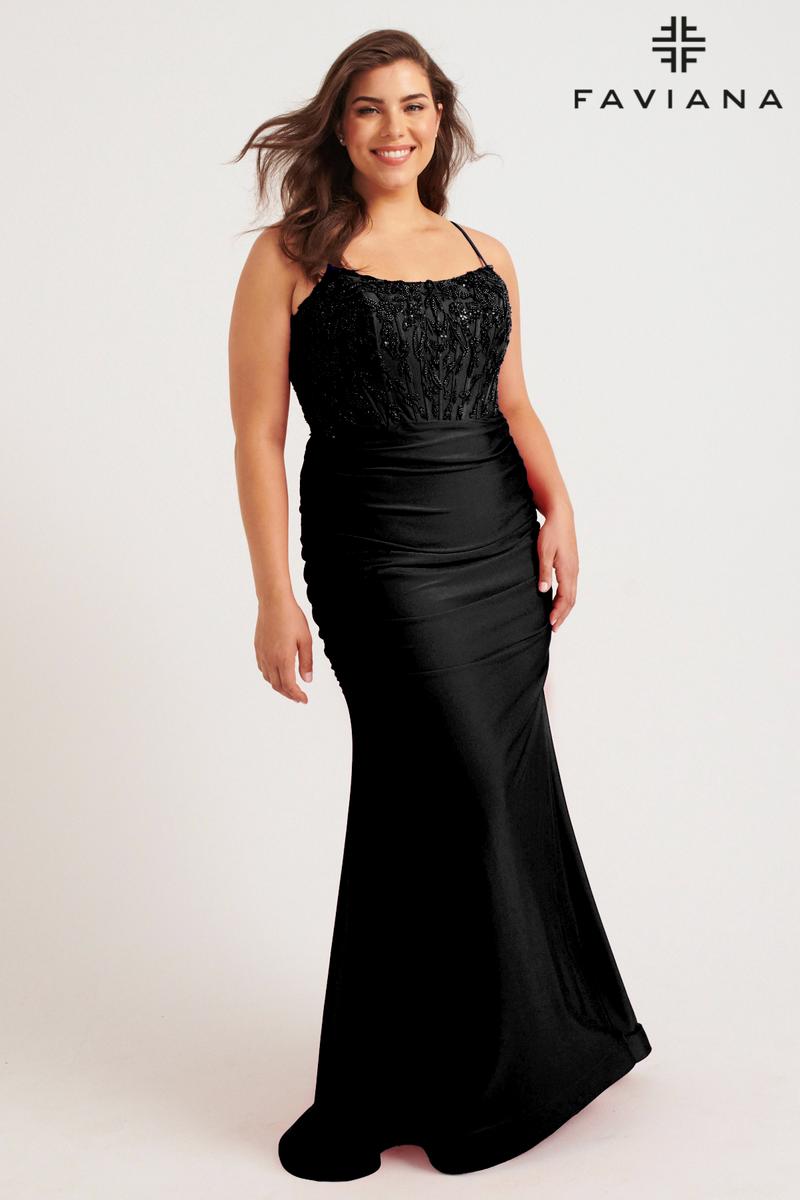 Faviana Plus Sizes Style Number 9569 - 4
