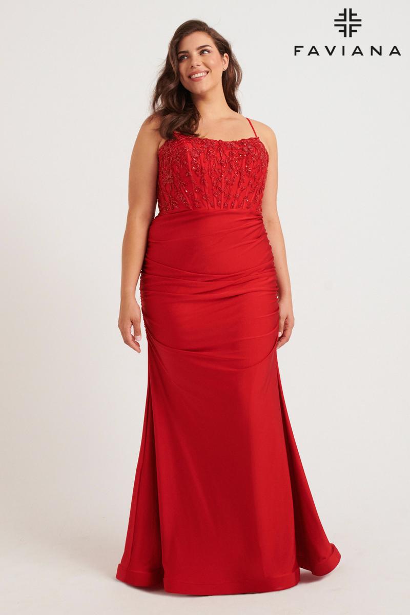 Faviana Plus Sizes Style Number 9569 - 5