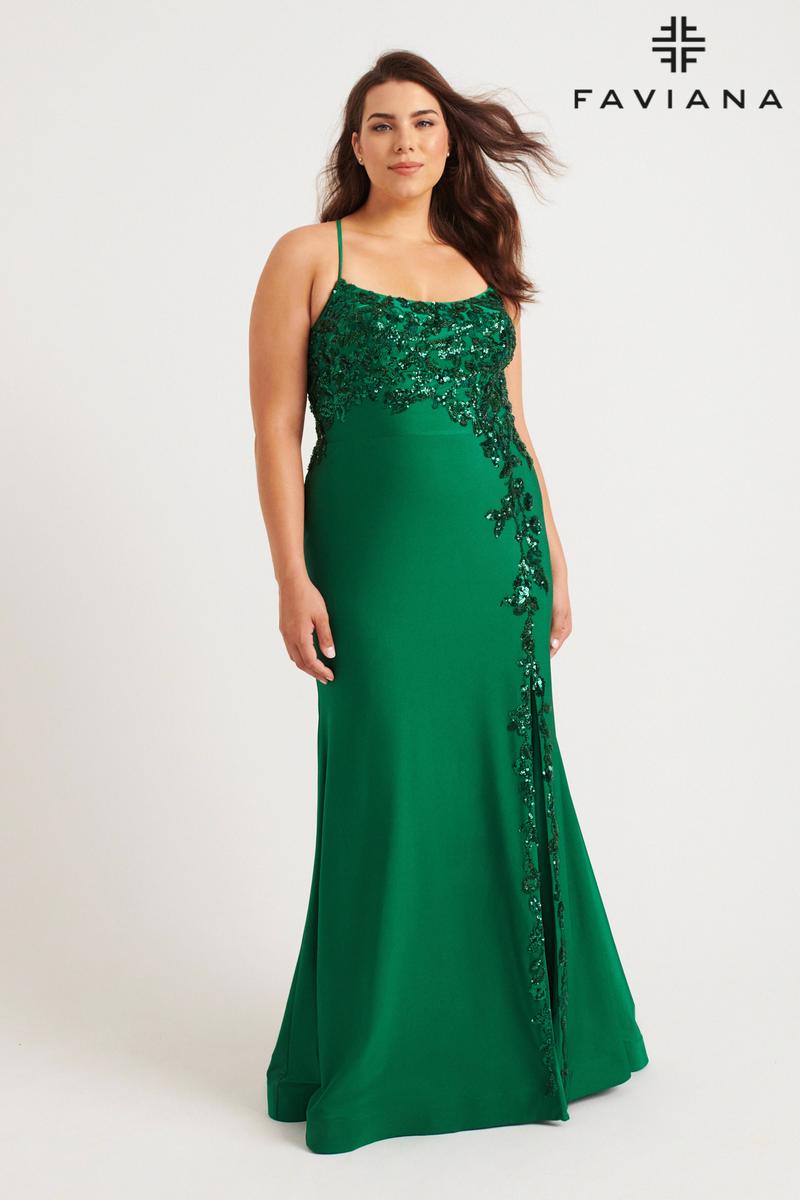 Faviana Plus Sizes Style Number 9570 - 4