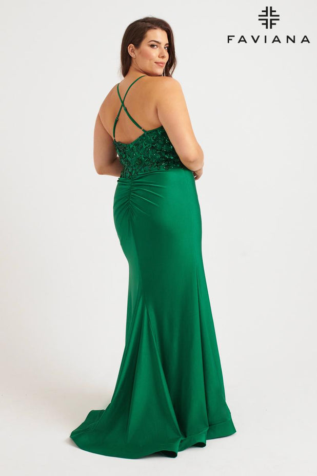 Faviana Plus Sizes Style Number 9570 - 2