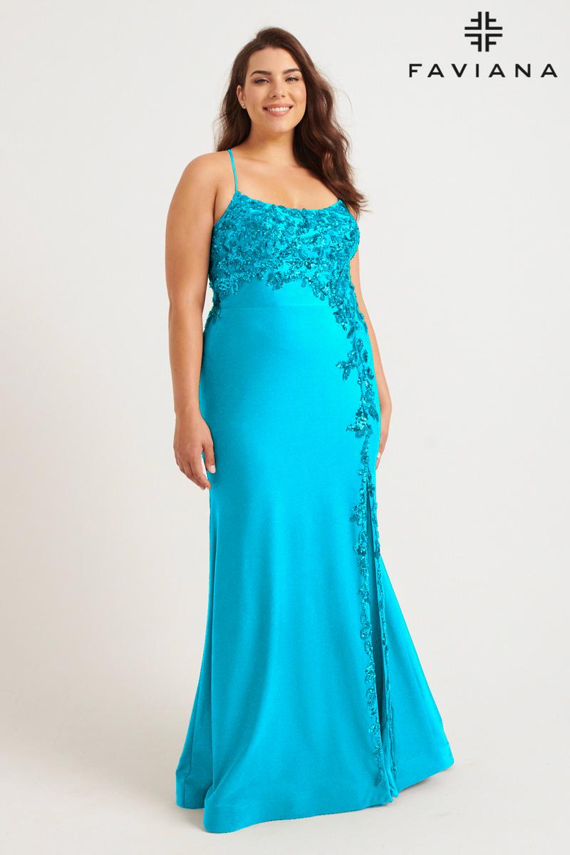 Faviana Plus Sizes Style Number 9570 - 5