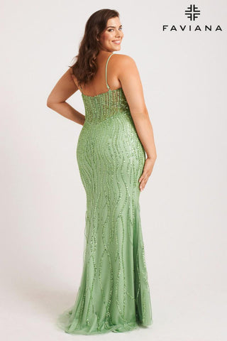 Faviana Plus Sizes Style Number 9572 - 4