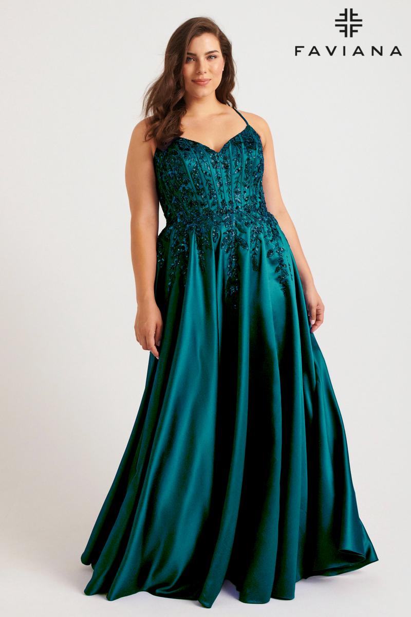 Faviana Plus Sizes Style Number 9575 - 3