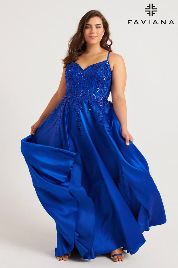 Faviana Plus Sizes Style Number 9575 - 1