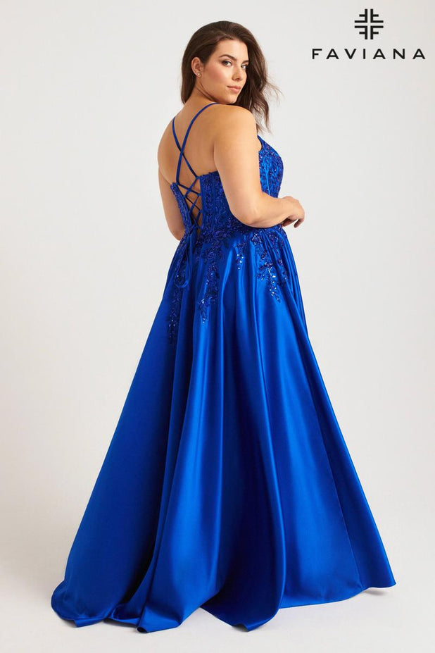 Faviana Plus Sizes Style Number 9575 - 2