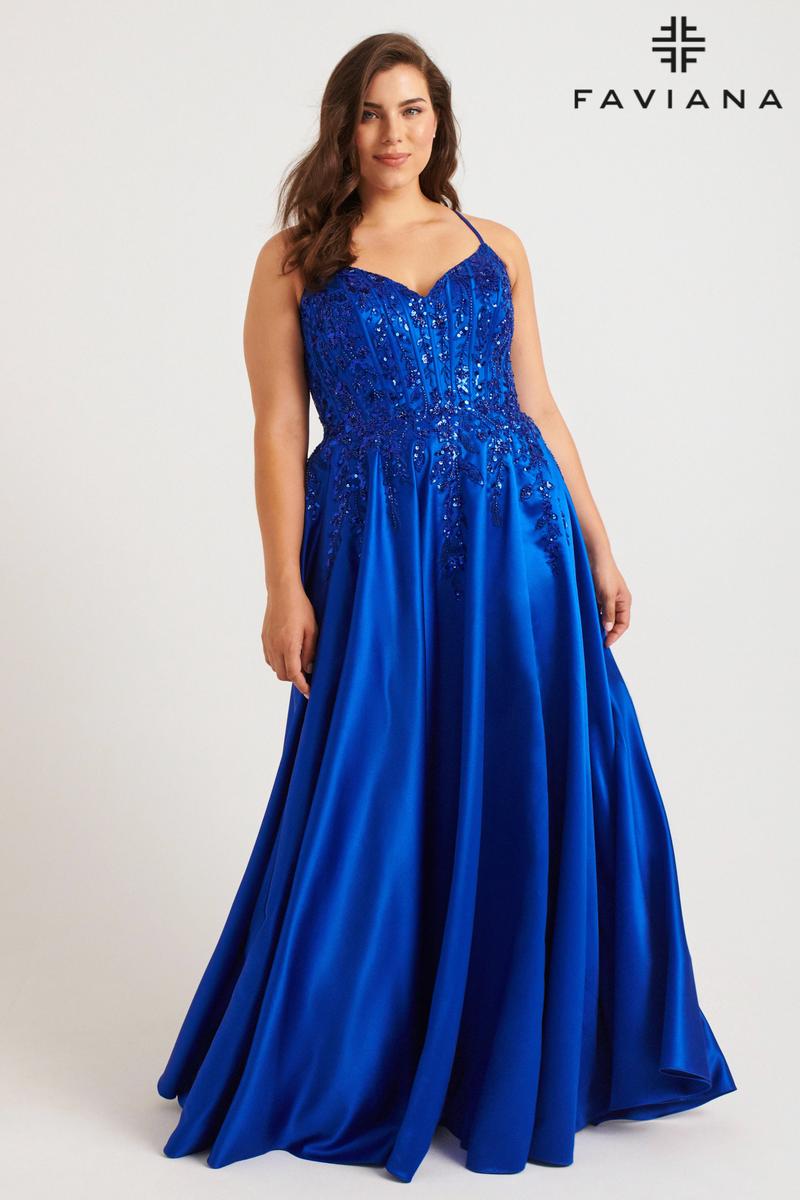 Faviana Plus Sizes Style Number 9575 - 5