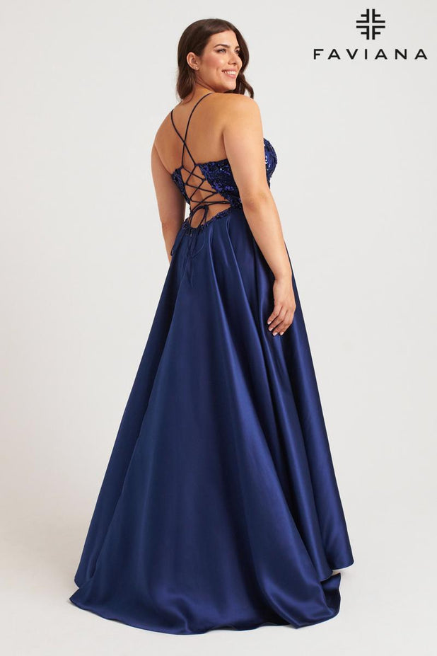 Faviana Plus Sizes Style Number 9578 - 2