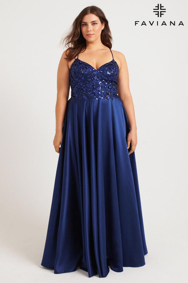 Faviana Plus Sizes Style Number 9578 - 1