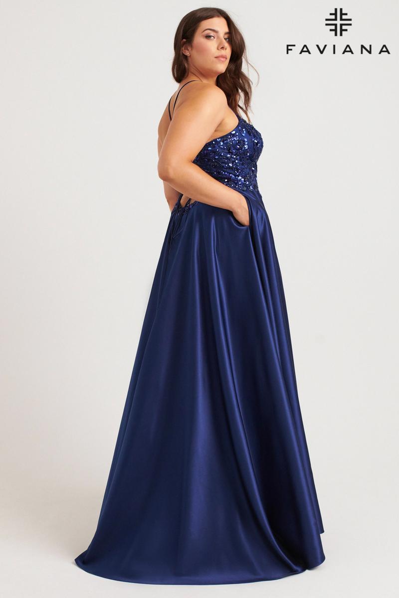Faviana Plus Sizes Style Number 9578 - 4