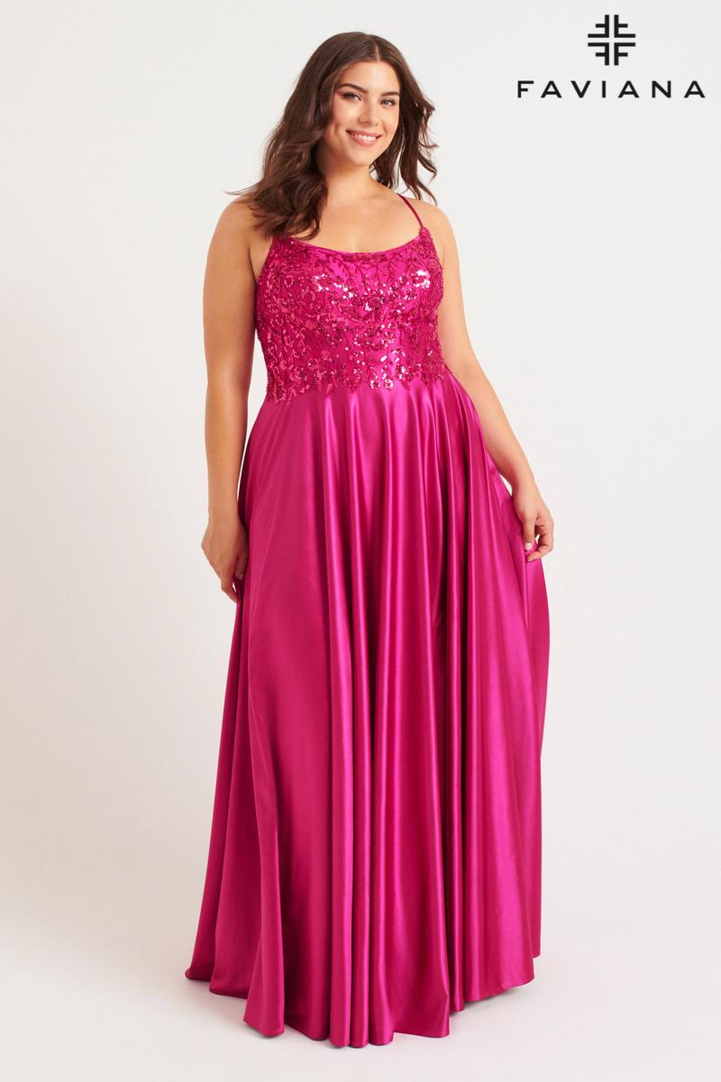 Faviana Plus Sizes Style Number 9582 - 3