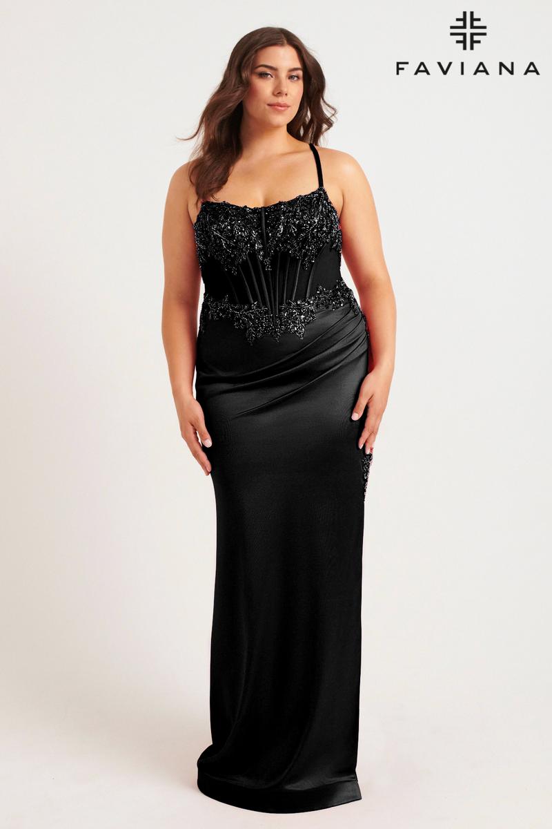 Faviana Plus Sizes Style Number 9592 - 4