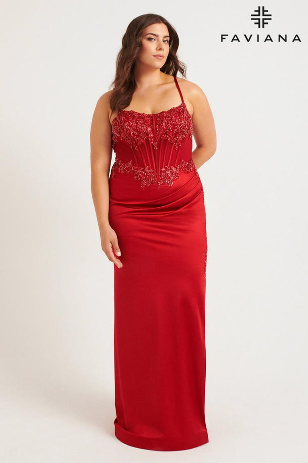 Faviana Plus Sizes Style Number 9592 - 1