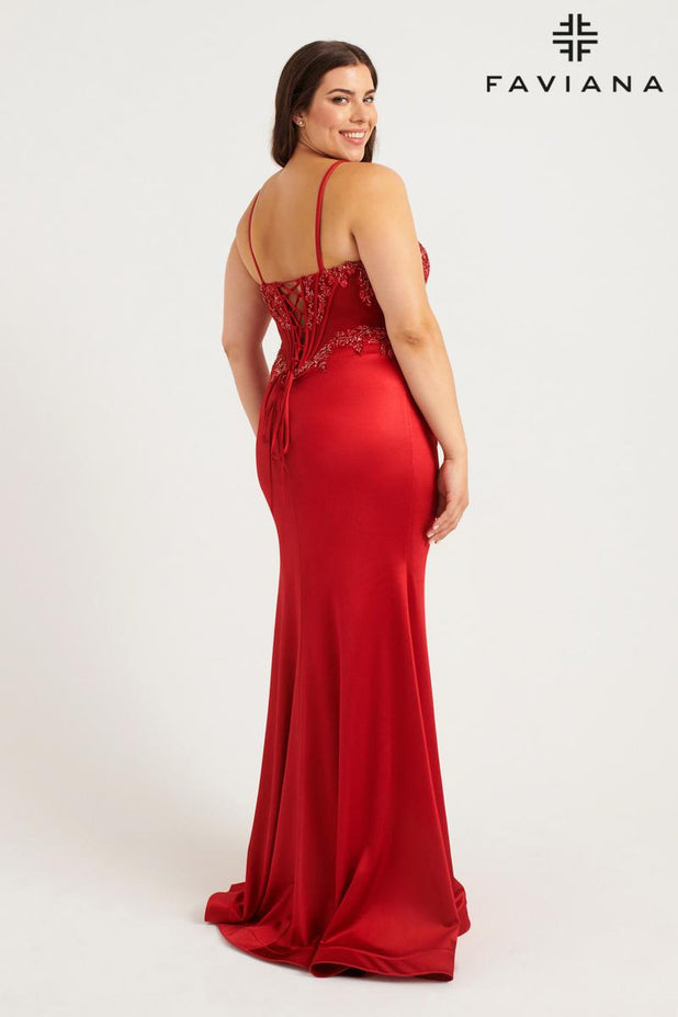 Faviana Plus Sizes Style Number 9592 - 2