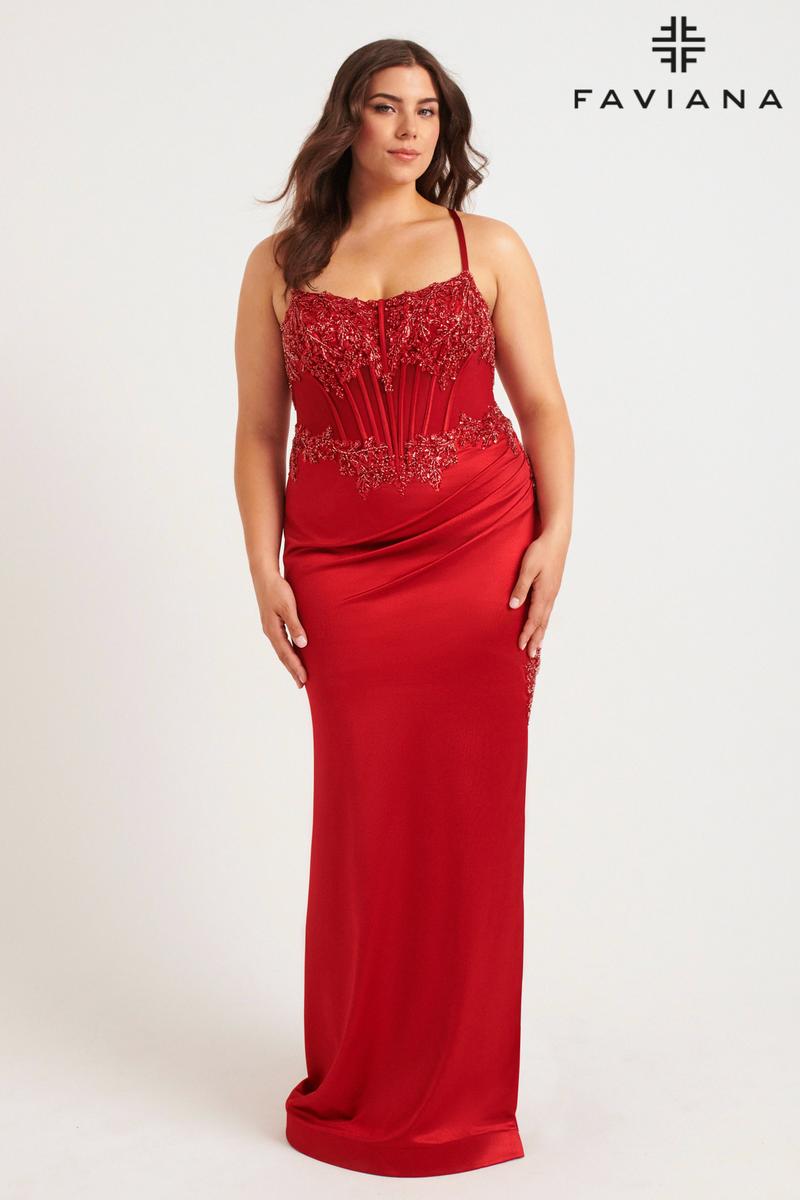 Faviana Plus Sizes Style Number 9592 - 7