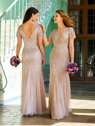 adrianna papell bridesmaid dresses Adrianna Papell Platinum Bridesmaids Dress 40324 – Alexandra's Boutique