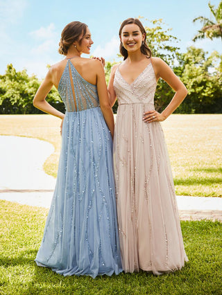 papell studio bridesmaid dress Adrianna Papell Platinum Evening 40497