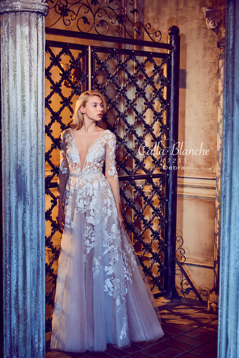Calla Blanche Bridal Dress 17255 – Alexandra's Boutique Calla Blanche Bridal Dress 17255 – Alexandra's Boutique