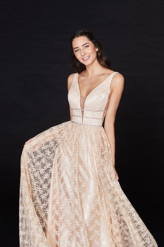 JTAA Long Prom Style Number 20083 - 3