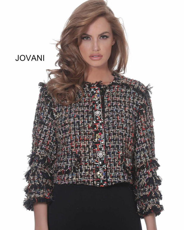 Jovani Contemporary Style Number M61374 - 2