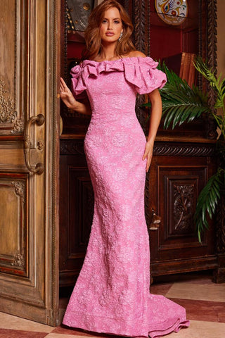 Jovani Evenings Dress 23847 Mustard / 10 Jovani Evenings Dress 23847 Mustard / 10