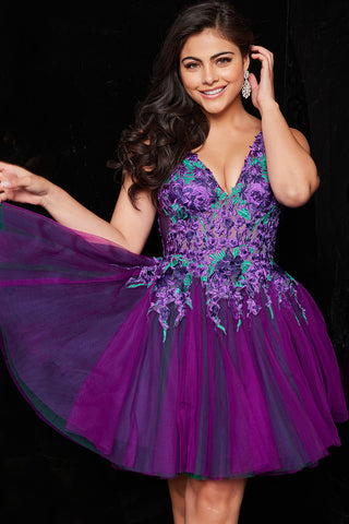 Jovani Short-Homecoming-Cocktail Style Number 26096 - 1