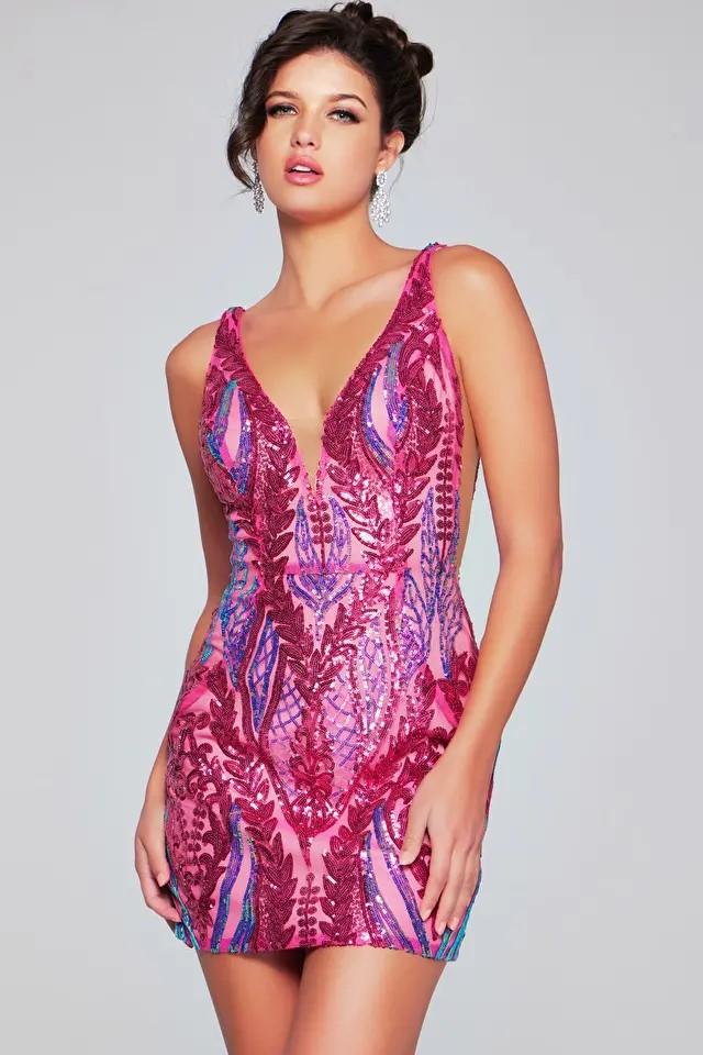 Jovani Short-Homecoming-Cocktail Style Number 36784 - 3