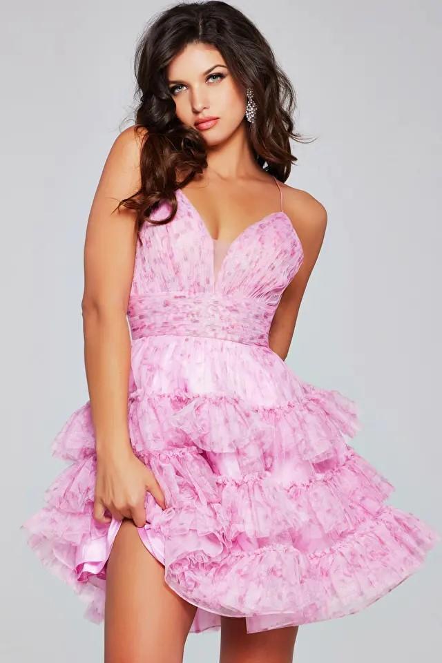 Jovani Short-Homecoming-Cocktail Style Number 36844 - 3