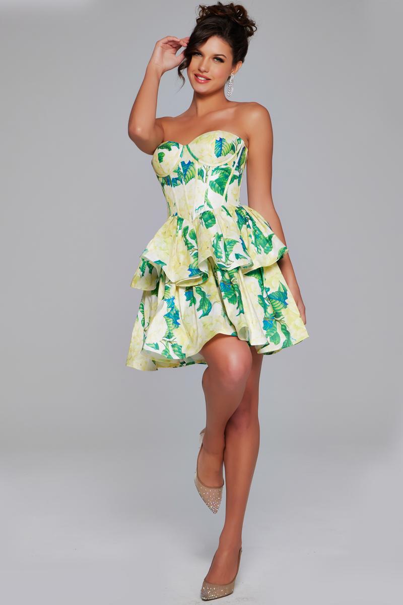 Jovani Short-Homecoming-Cocktail Style Number 37057 - 3