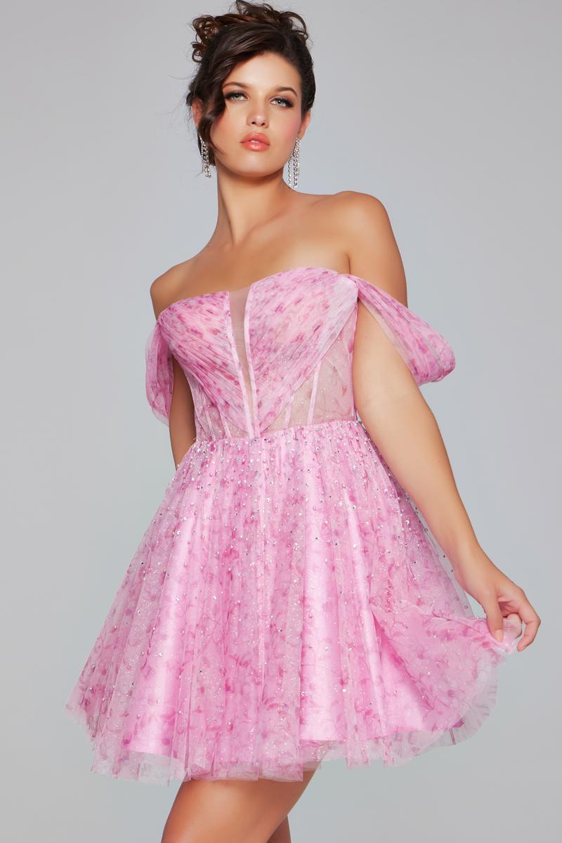 Jovani Short-Homecoming-Cocktail Style Number 38000 - 1