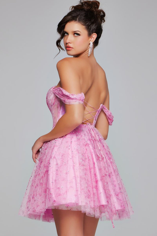 Jovani Short-Homecoming-Cocktail Style Number 38000 - 2
