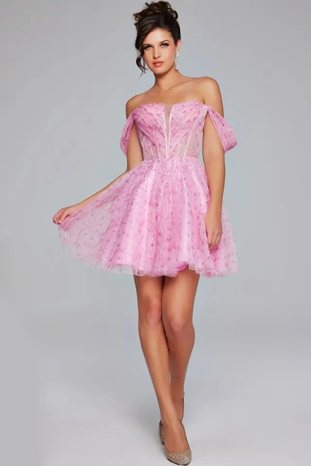Jovani Short-Homecoming-Cocktail Style Number 38000 - 3