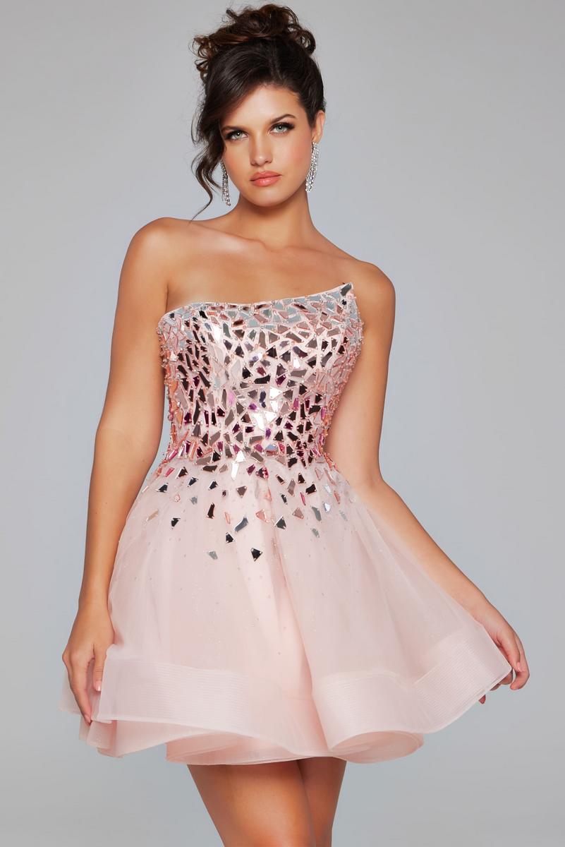 Jovani Short-Homecoming-Cocktail Style Number 42282 - 1