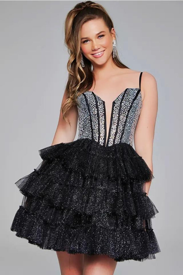 Jovani Short-Homecoming-Cocktail Style Number 42457 - 1