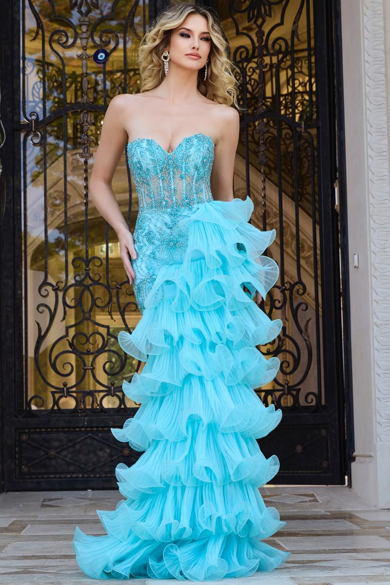 Jovani Signature-Pageant Style Number 38295 - 3