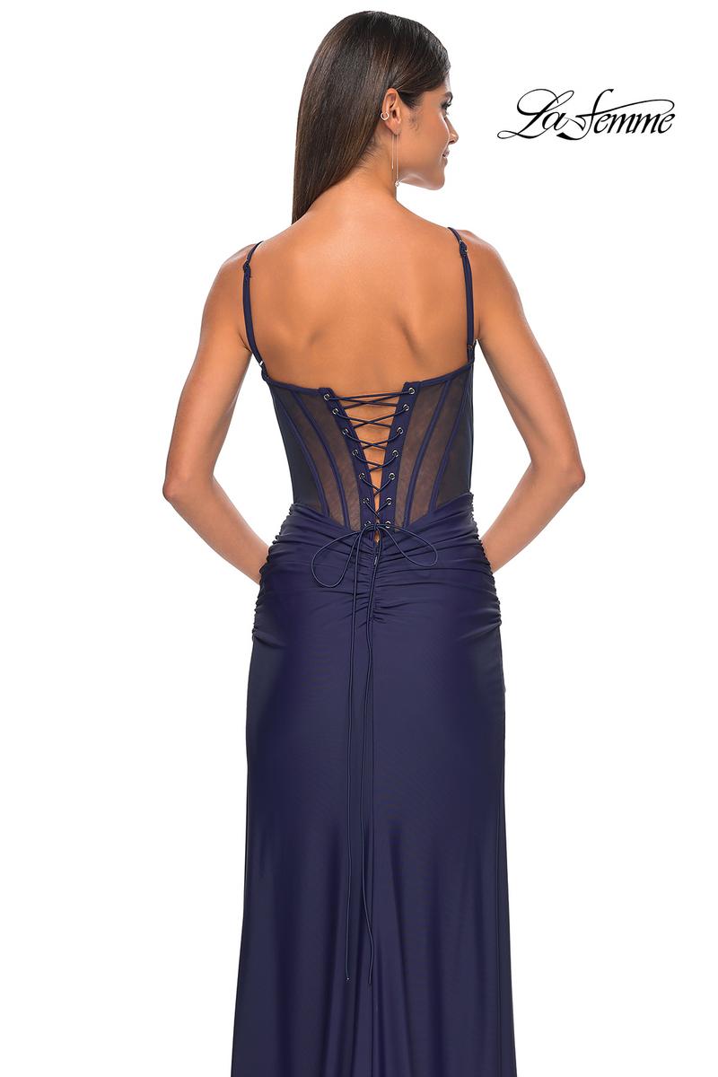 la femme backless dress La Femme 33442 Dress