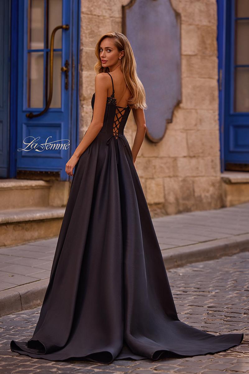 La Femme Dress 32878 Black / 0 La Femme Dress 32878 Black / 0