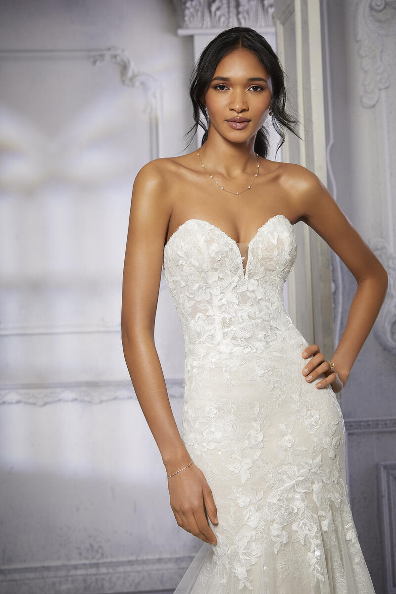 mermaid morilee wedding dresses Blu Bridal by Morilee Tulle Mermaid Bridal Gown 5108