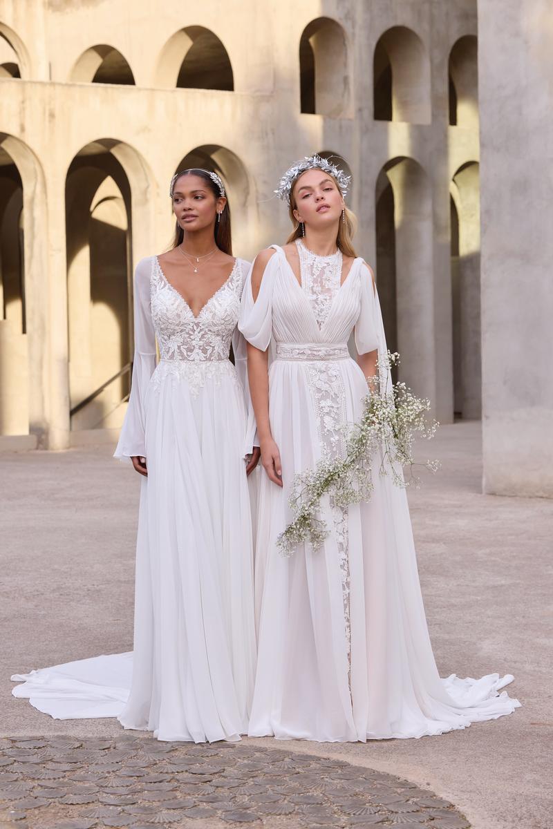 mori lee champagne bridesmaid dress Bridesmaids Dresses