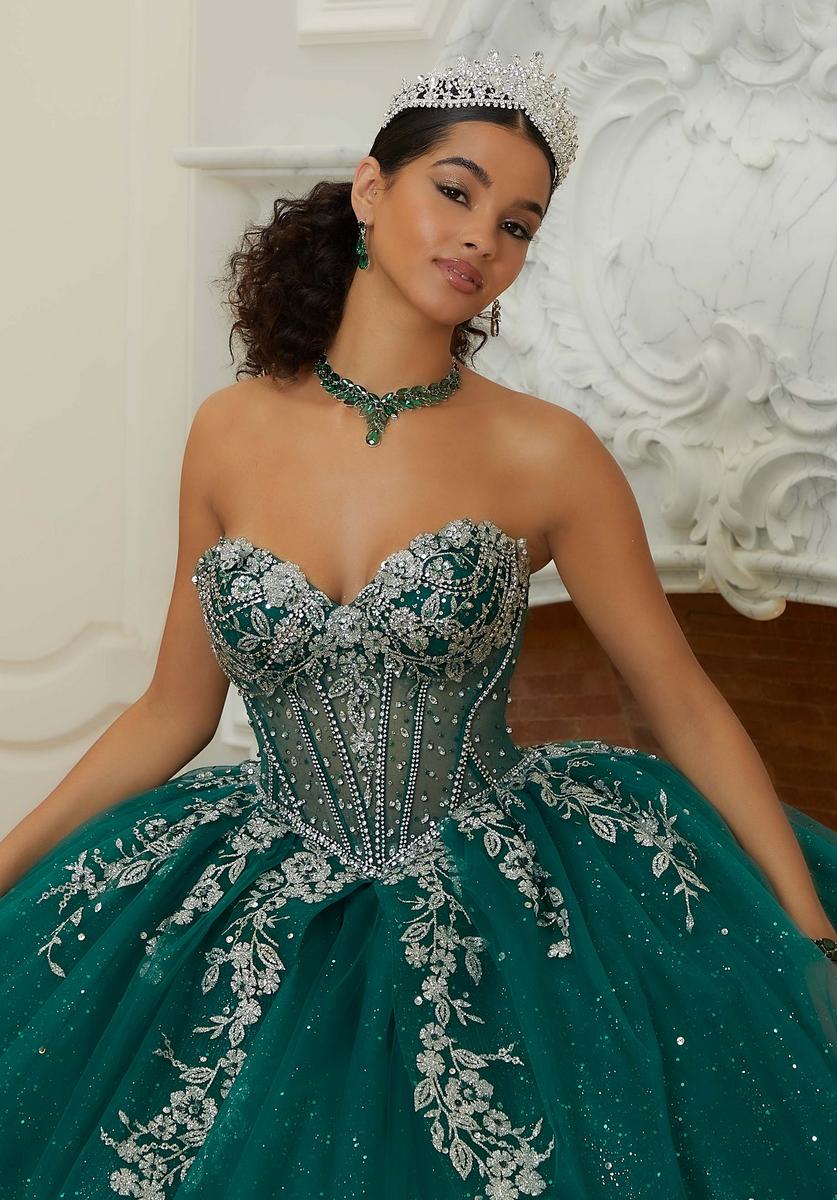 Vizcaya by Morilee Dress 89480 Emerald/Silver / 22 Vizcaya by Morilee Dress 89480 Emerald/Silver / 22