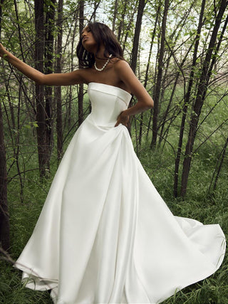 maggie sottero olive green dress Maggie&Sottero Crystal Satin Maggie Sottero Haute Couture Imperial