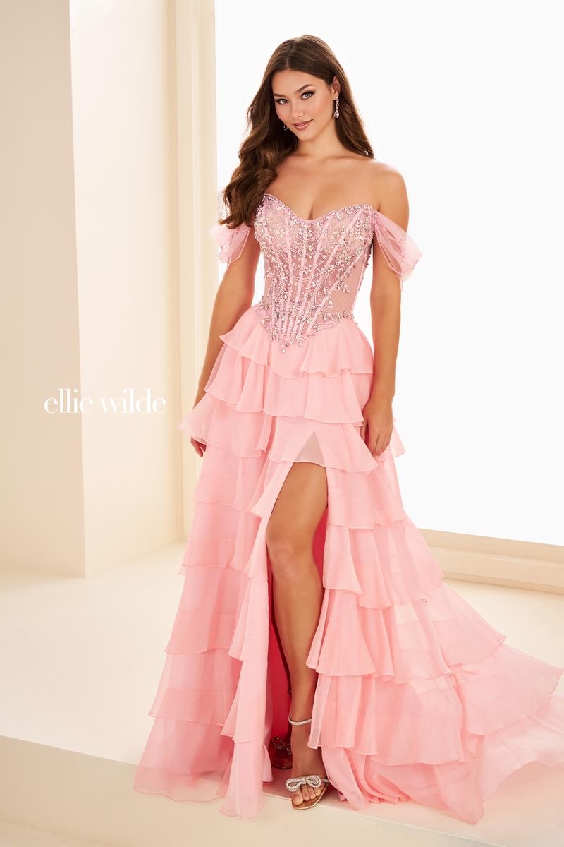 Ellie Wilde Style Number EW37018 - 3