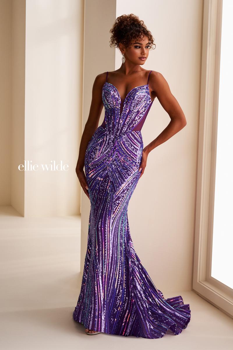 Ellie Wilde Style Number EW37070 - 5