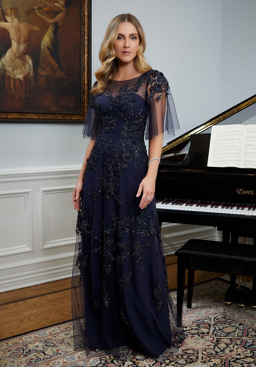 MGNY Madeline Gardner New York Dress 72837 Rose Gold / 4 MGNY Madeline Gardner New York Dress 72837 Rose Gold / 4