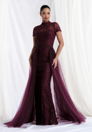 MGNY by Mori Lee Style Number 73017-Brocade - 5