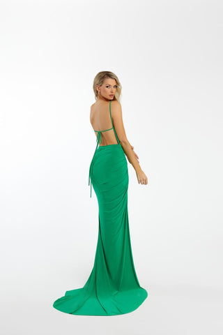 nicole bakti green dress Elegant Evening Dresses | Evening Gowns Online | Effie's Nicole Bakti 7205