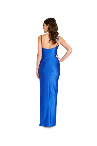 nicole bakti one shoulder dress NICOLE BAKTI Spring 2024 Evening Dresses